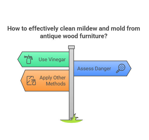 How to Clean Mildew off Antique Wood Furniture