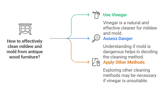 How to Clean Mildew off Antique Wood Furniture