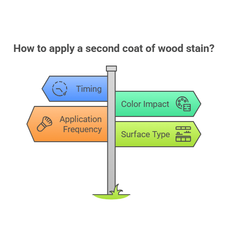 When to Apply Second Coat of Wood Stain