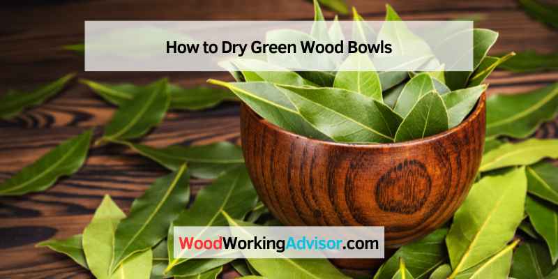 How to Dry Green Wood Bowls