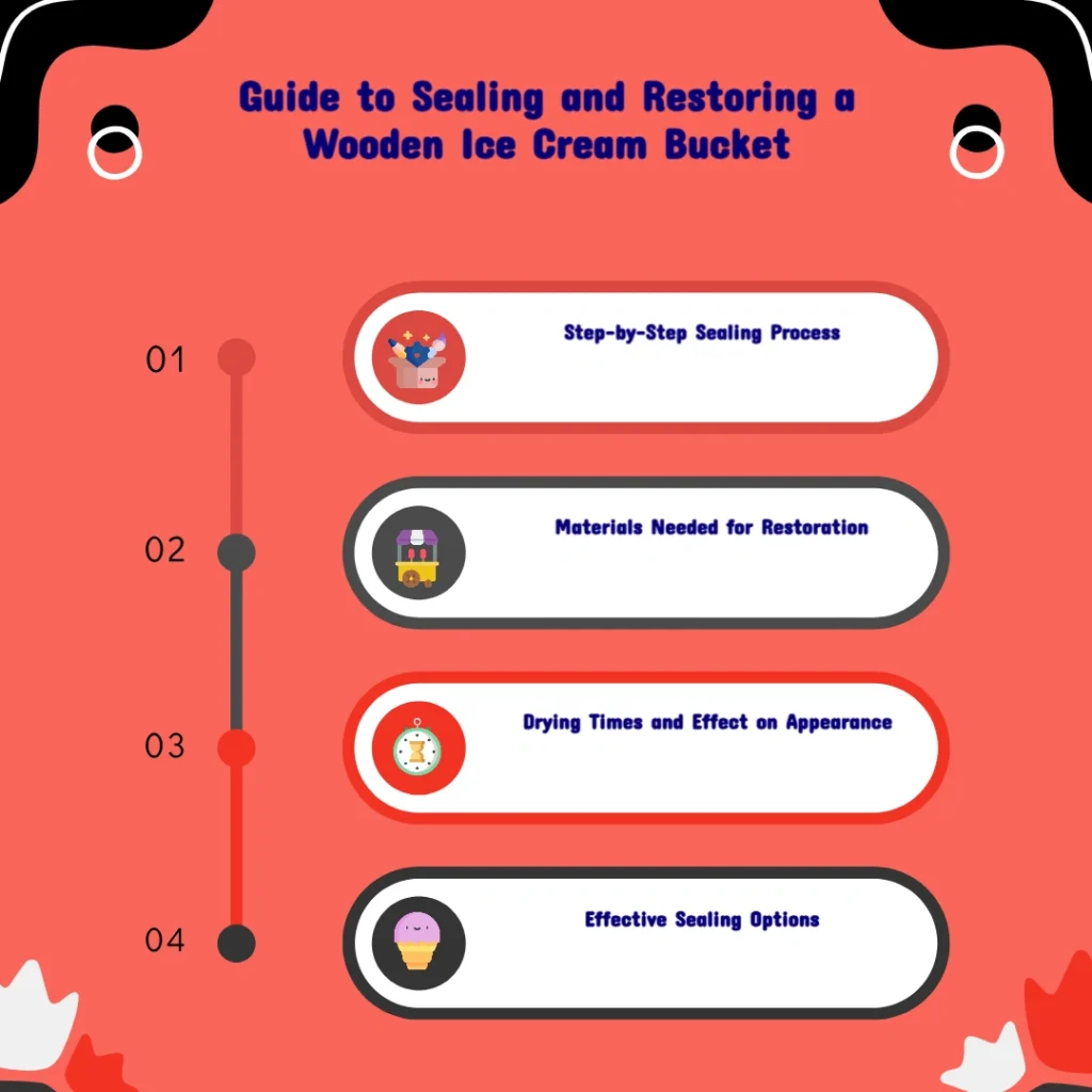 How to Seal a Wooden Ice Cream Bucket