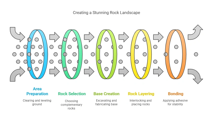 How to Create Stunning Rock Landscapes with Perfectly Bonded Rocks
