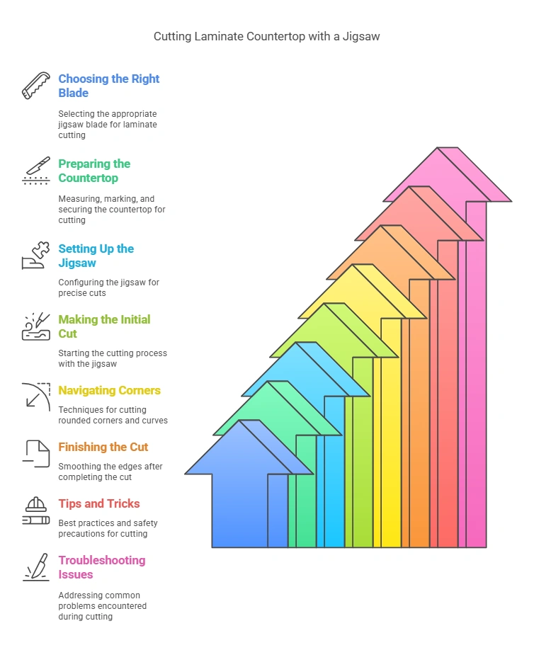 How to Easily Cut Laminate Countertop With Jigsaw