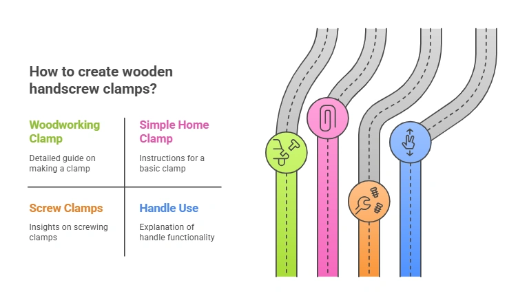 How to Make Your Own Wooden Handscrew Clamps
