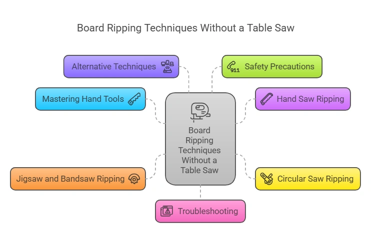 How to Rip a Board Without a Table Saw: