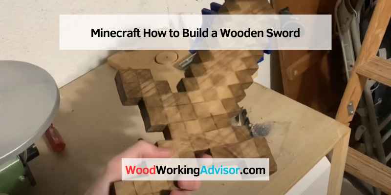 Minecraft How to Build a Wooden Sword