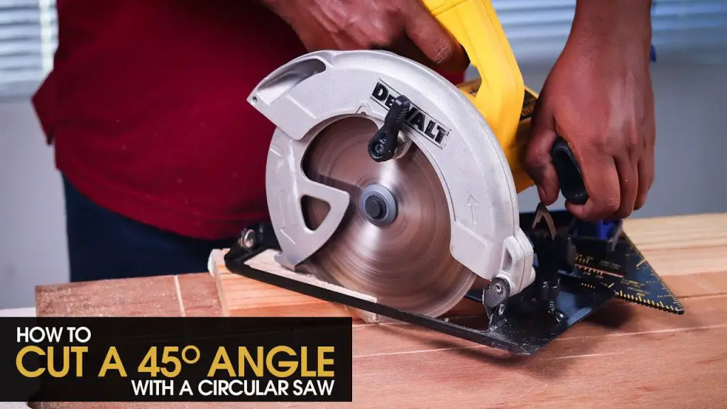 How to Cut 45 Degree Angle With Circular Saw