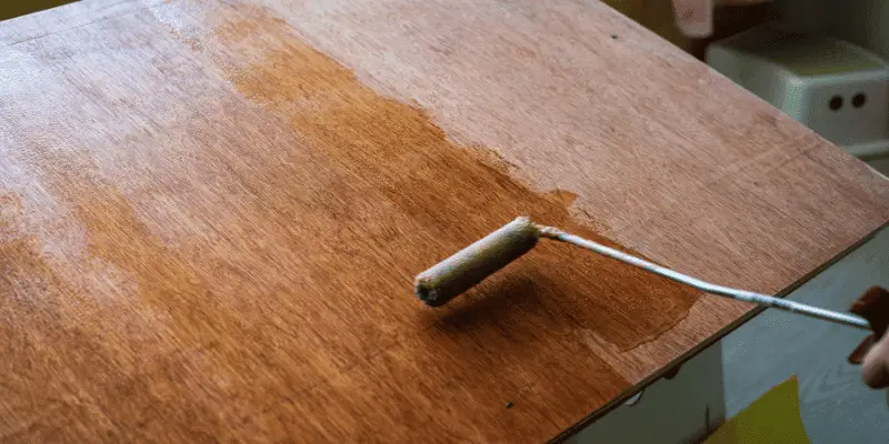how to fix peeling wood finish