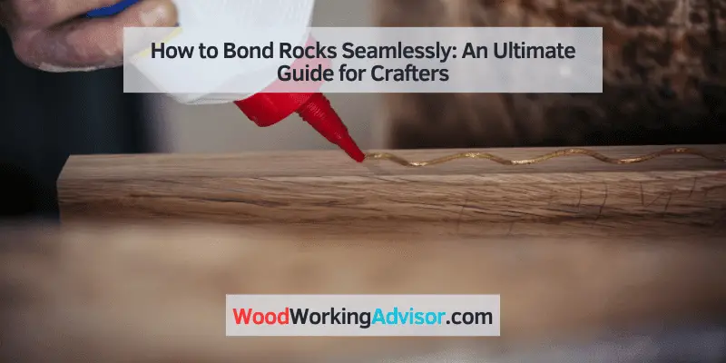 how to glue rocks together for crafts