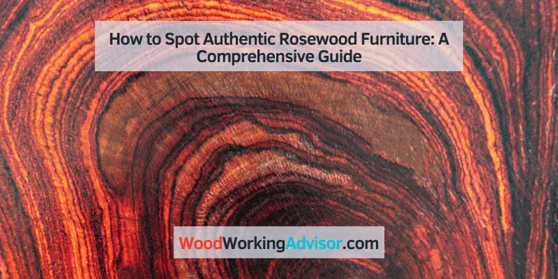 how to identify rosewood furniture