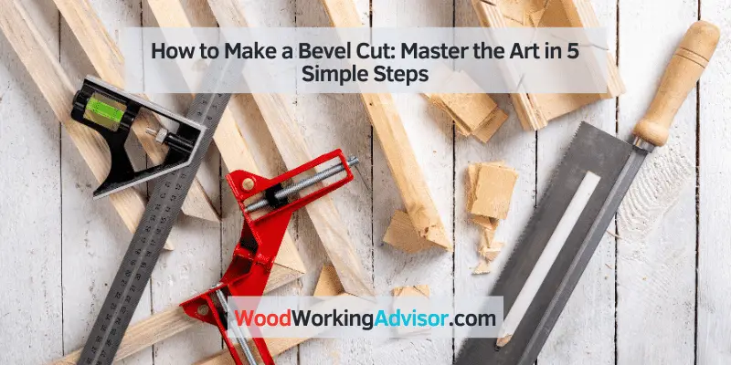 how to make a bevel cut