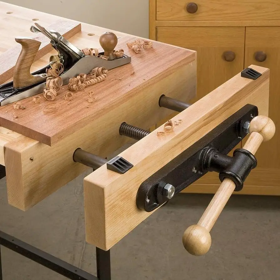 How to Mount Vise to Workbench
