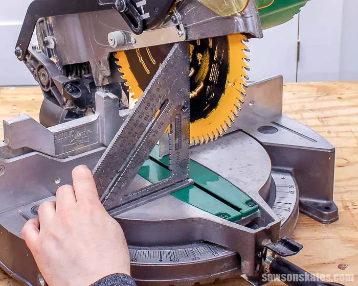How to Use a Miter Saw to Cut Angles
