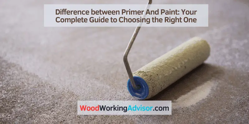 Difference between Primer And Paint