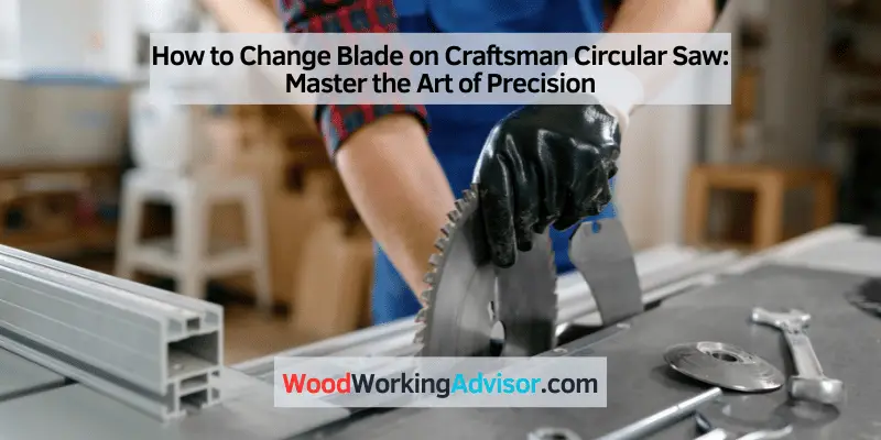How to Change Blade on Craftsman Circular Saw