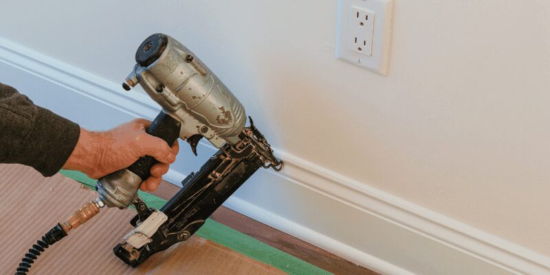 16 gauge nailer next to 18 gauge nailer size comparison