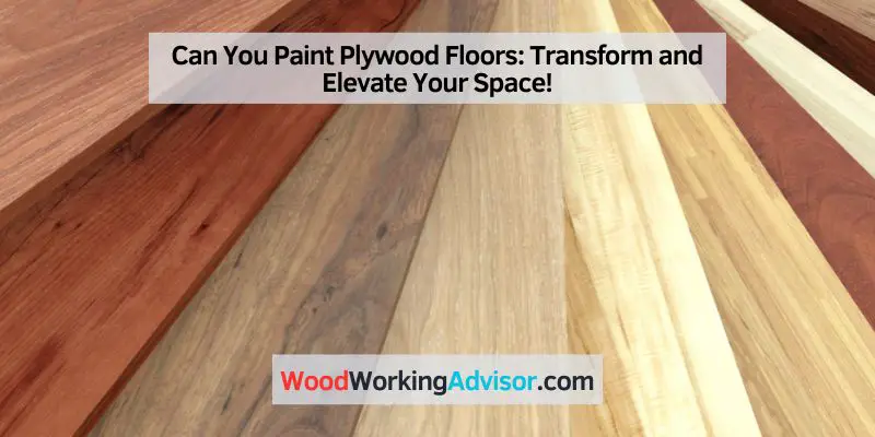 Can You Paint Plywood Floors