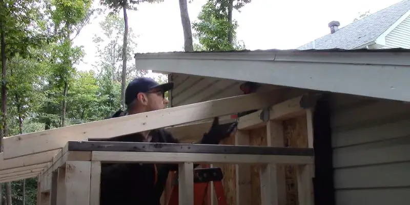 How to Build a Lean to on a Shed