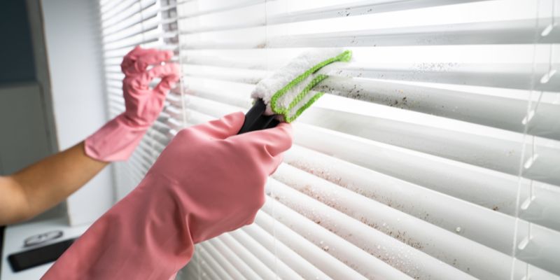 How to Clean Faux Wood Blinds