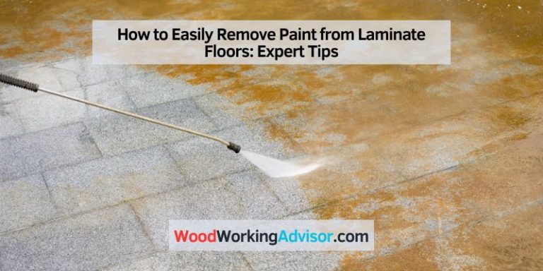How to Easily Remove Paint from Laminate Floors: Expert Tips