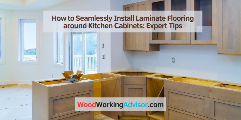 How to Seamlessly Install Laminate Flooring around Kitchen Cabinets