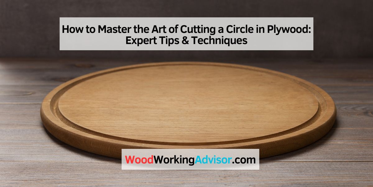 How to Cutting a Circle in Plywood