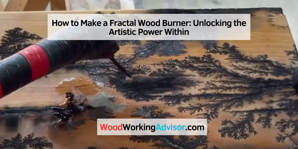 How to Make a Fractal Wood Burner
