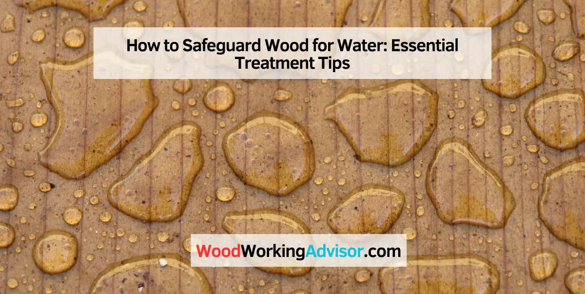 How to Safeguard Wood for Water