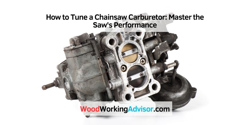 How to Tune a Chainsaw Carburetor