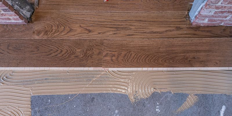 How to install  Hardwood Flooring on ement
