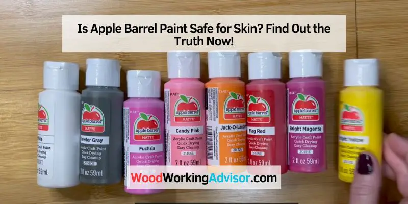 Is Apple Barrel Paint Safe for Skin