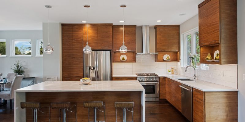 What Color Cabinets With Dark Wood Floors