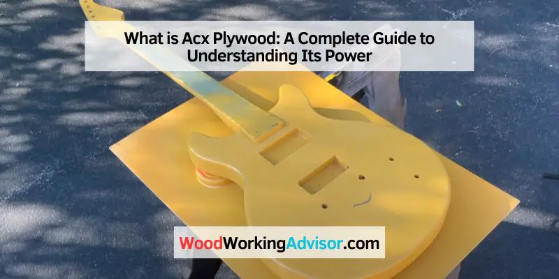What is Acx Plywood