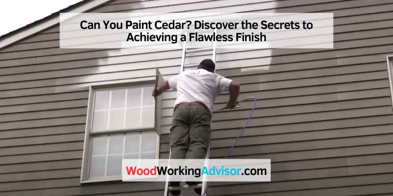 Can You Paint Cedar