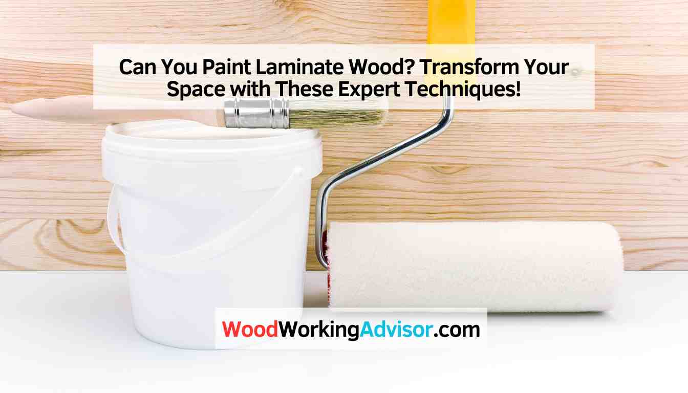 Can You Paint Laminate Wood