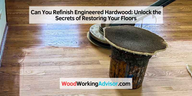 Can You Refinish Engineered Hardwood