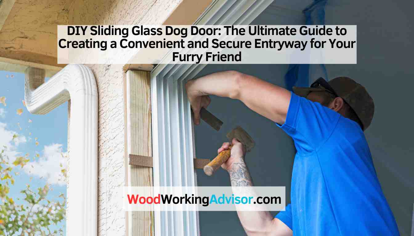 DIY Sliding Glass Dog Door: