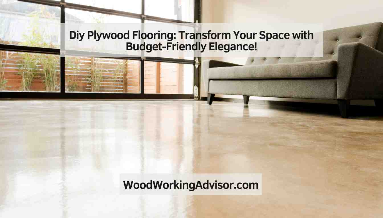 Diy Plywood Flooring