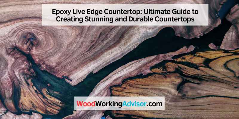 Epoxy Live Edge Countertop