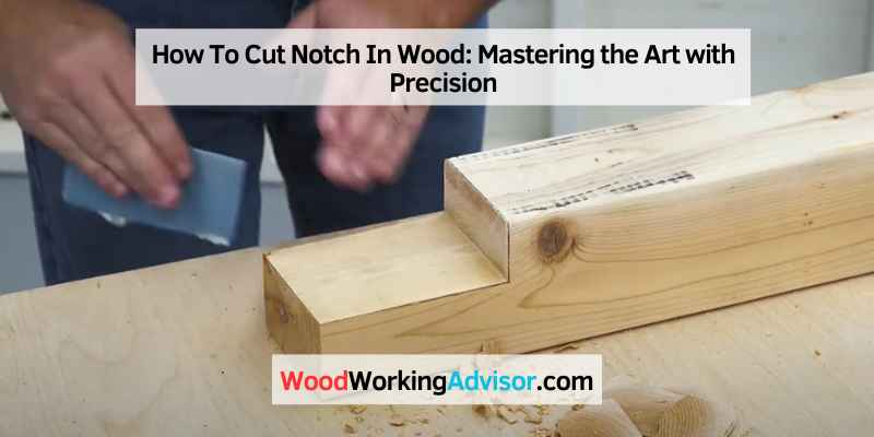 How To Cut Notch In Wood