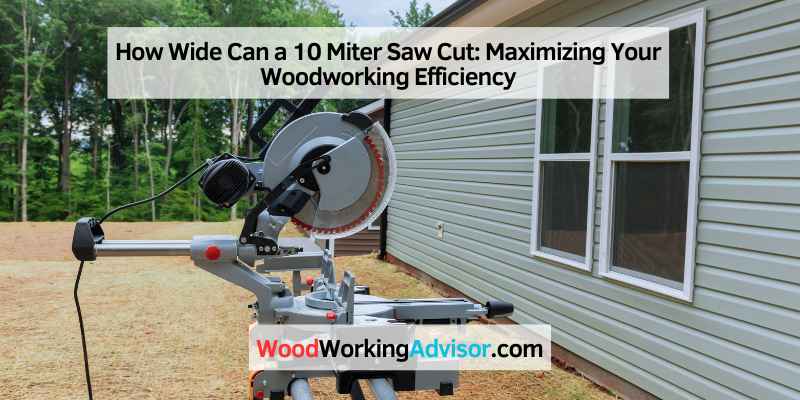 How Wide Can a 10 Miter Saw Cut