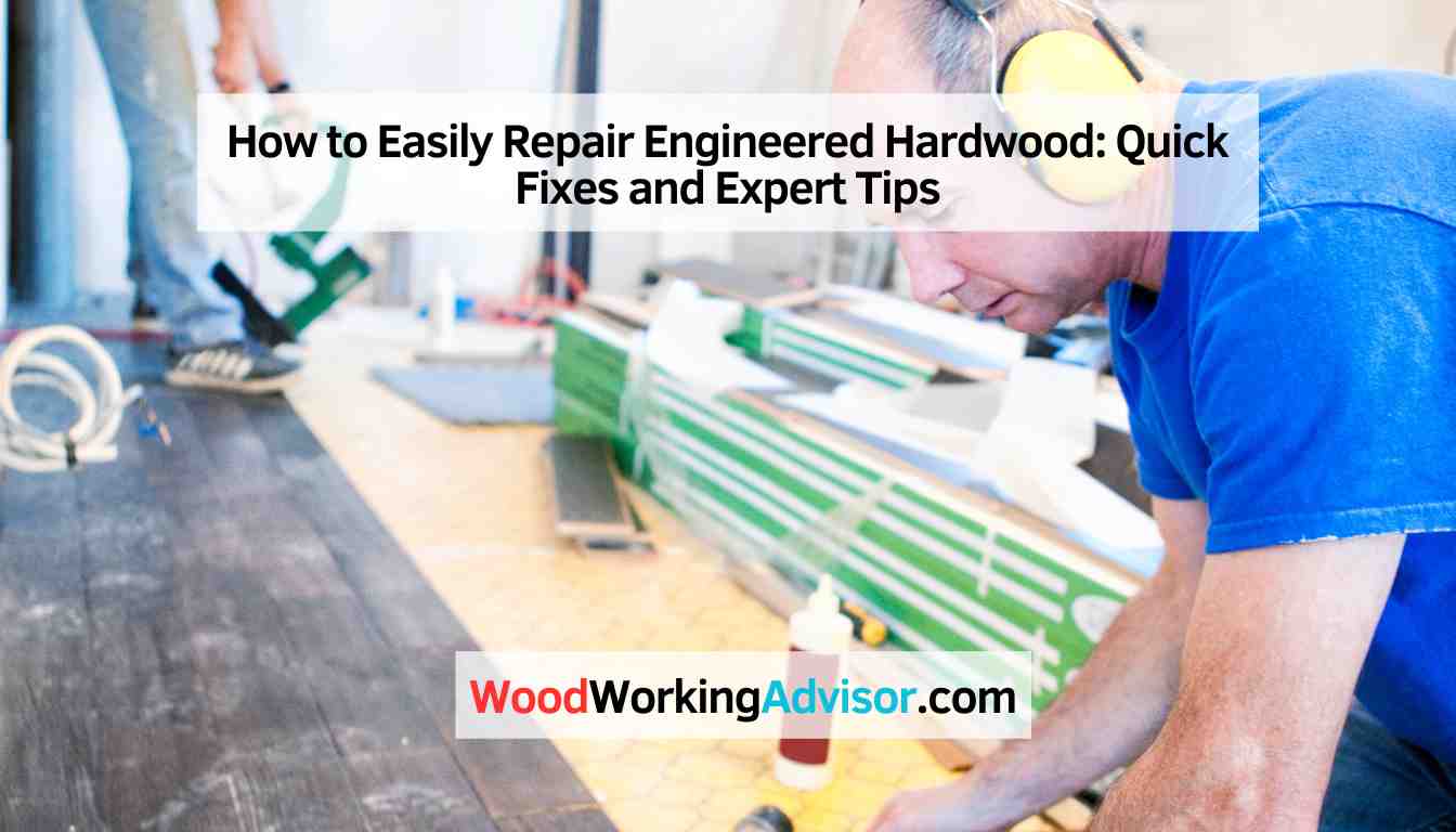 How to Easily Repair Engineered Hardwood