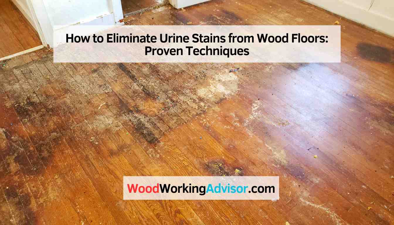 How to Eliminate Urine Stains from Wood Floors