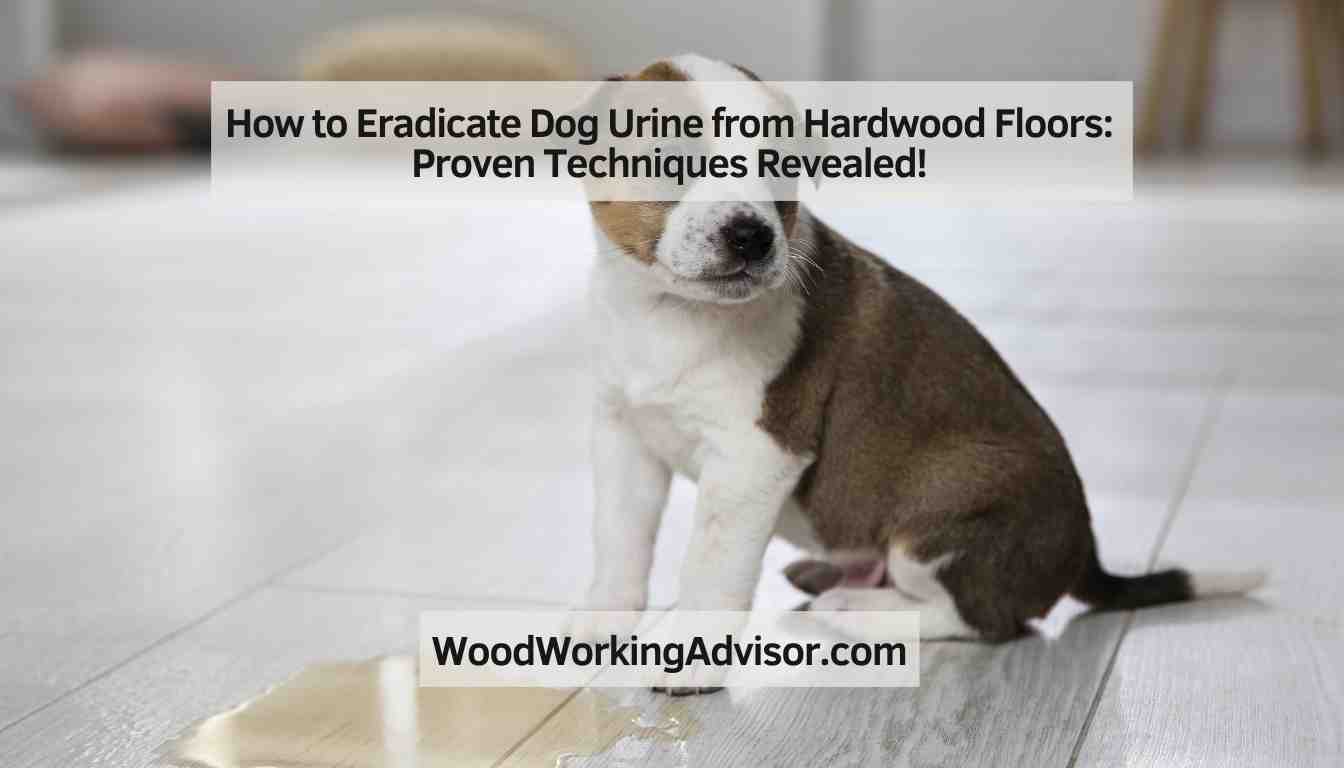How to Eradicate Dog Urine from Hardwood Floors