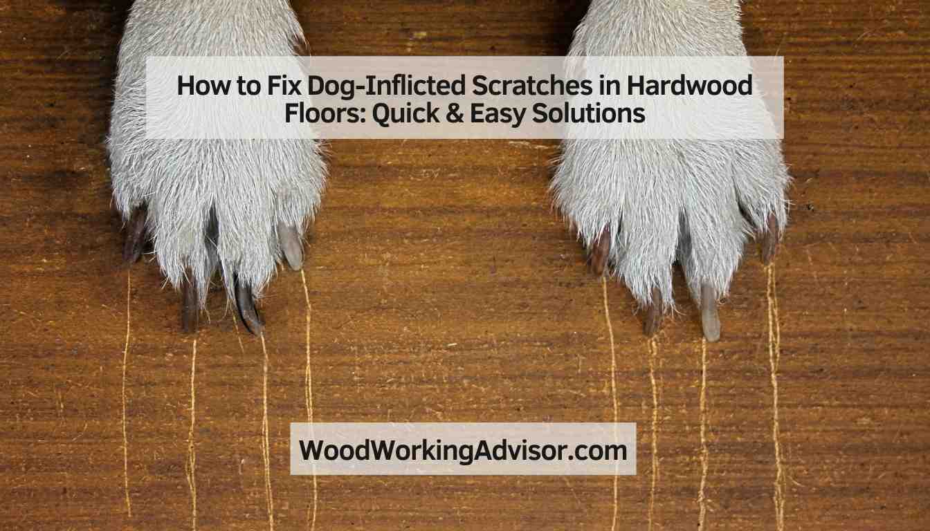 How to Fix Dog-Inflicted Scratches in Hardwood Floors
