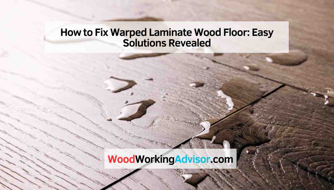 How to Fix Warped Laminate Wood Floor