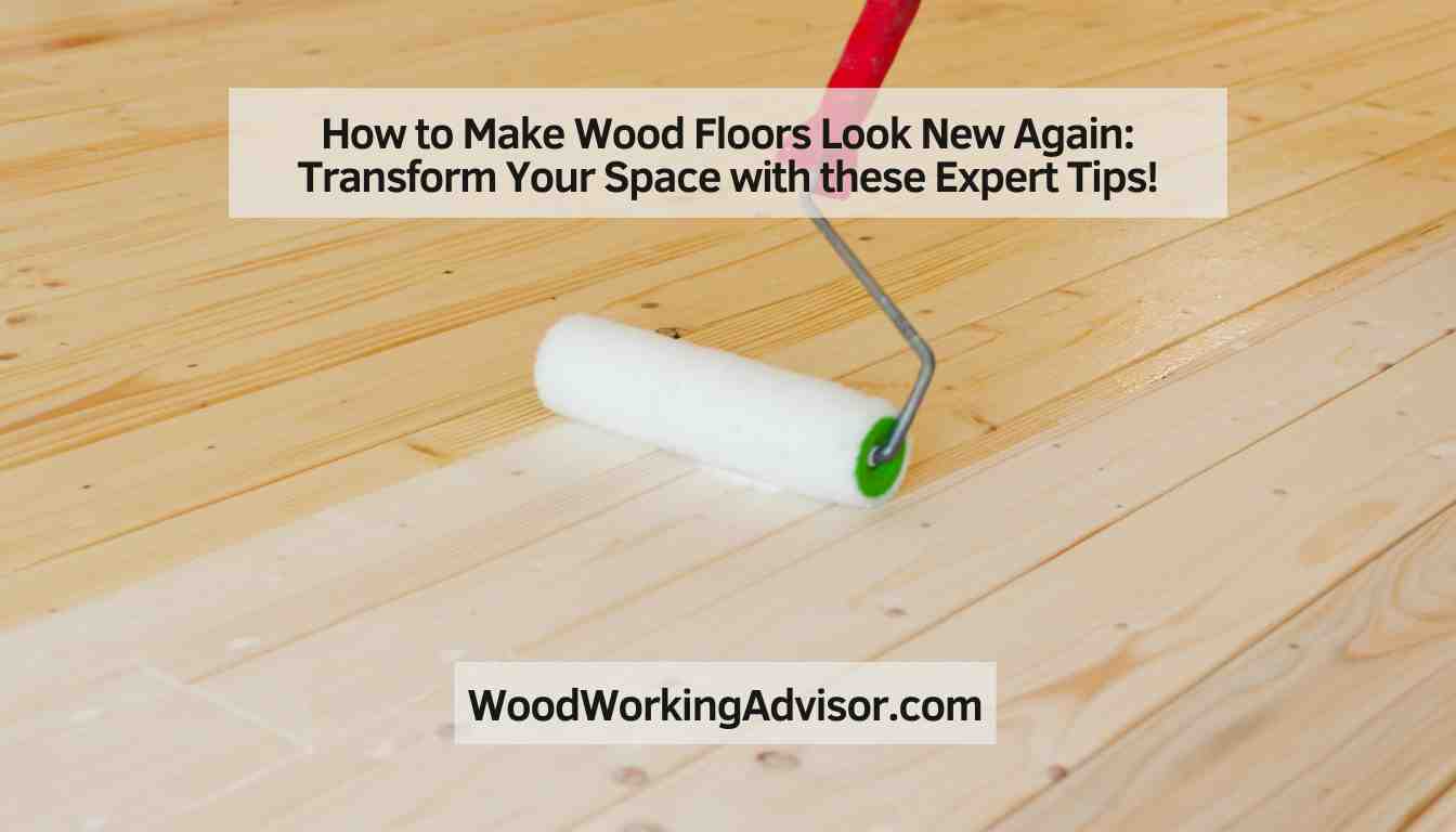 How to Make Wood Floors Look New Again