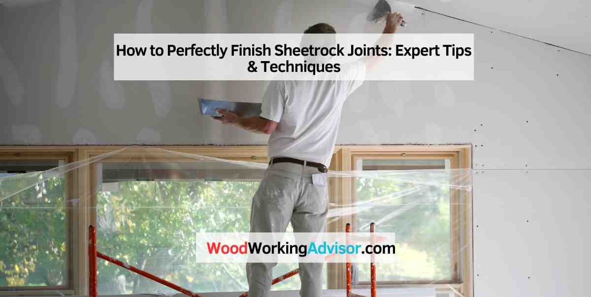 How to Perfectly Finish Sheetrock Joints