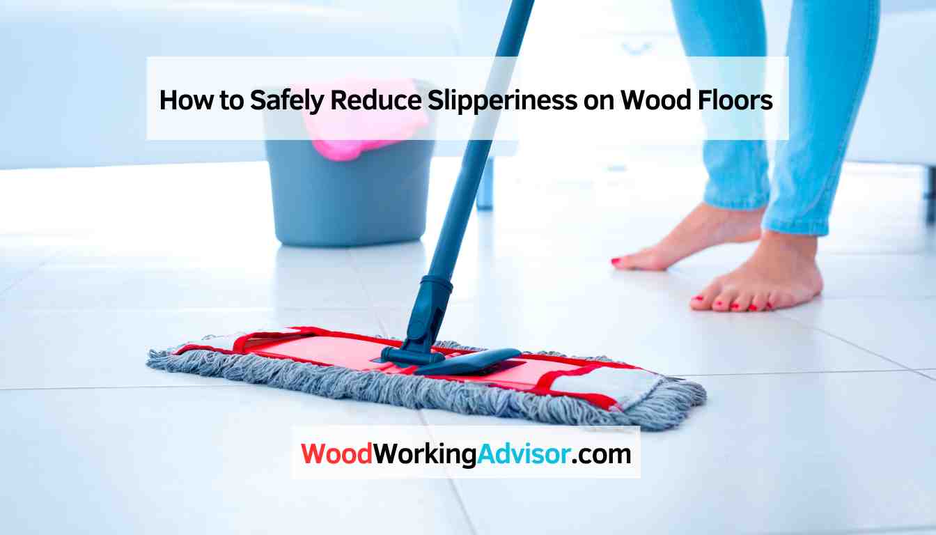 How to Safely Reduce Slipperiness on Wood Floors