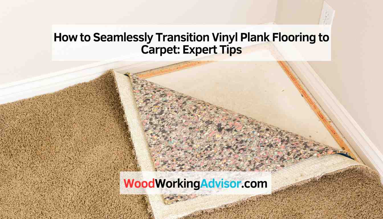 How to Seamlessly Transition Vinyl Plank Flooring to Carpet